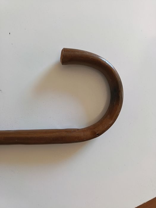 Laska drewniana stara 88 cm