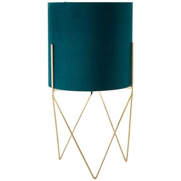 Lampa podłogowa Atami Brilliant E27 Turkus/Złoto