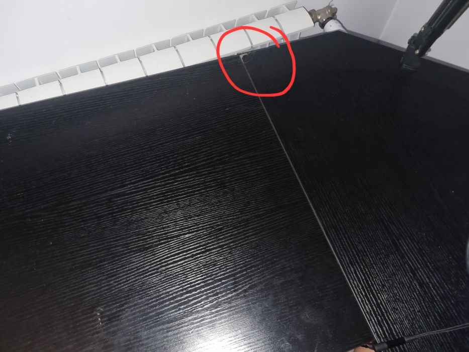 Biurko Narożne czarne