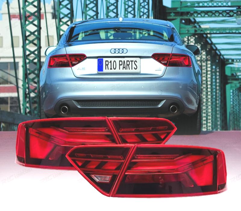 FAROLINS TRASEIROS AUDI A5 07-12 LOOK A5 2020 LED