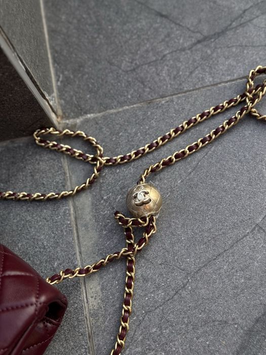 Chanel mini чорна і бордова