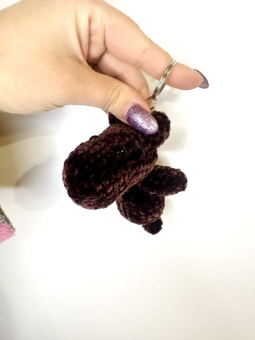 Brelok brązowy muminek