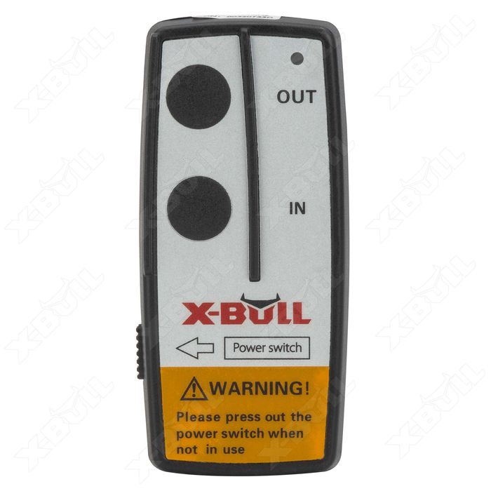 Автомобільна електрична лебідка X-BULL 9500 LBS зі сталевим тросом