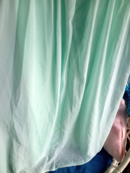 Maxi sukienka miętowa