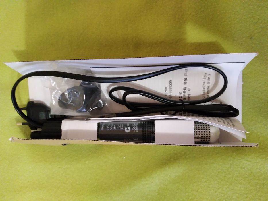 Акваріумний обігрівач нагреватель 25 ват