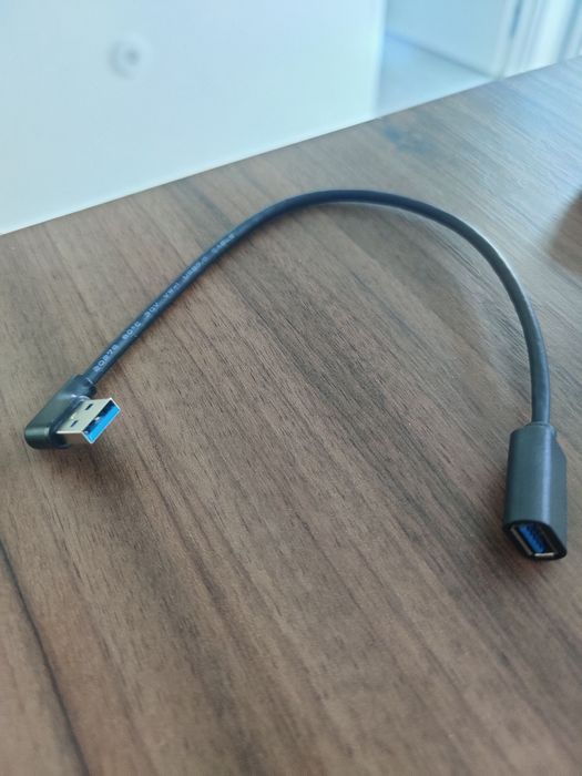 USB 3.0 Extension Cable 90° Angle 30cm - NEW64585267067651120