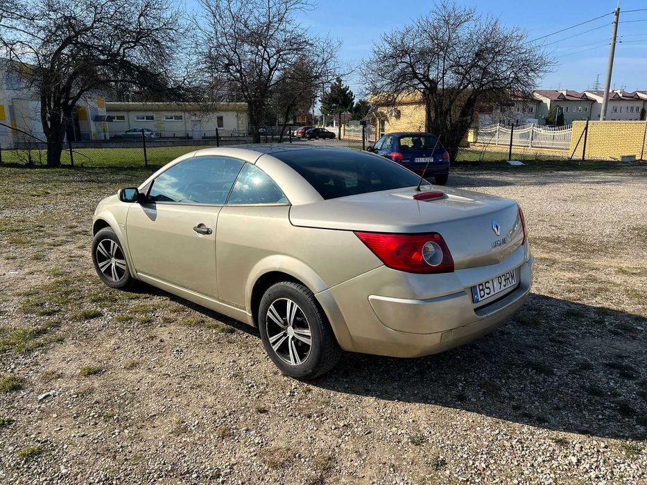 Renault Megane Cabrio 1.6 benzyna 202 tys. km.