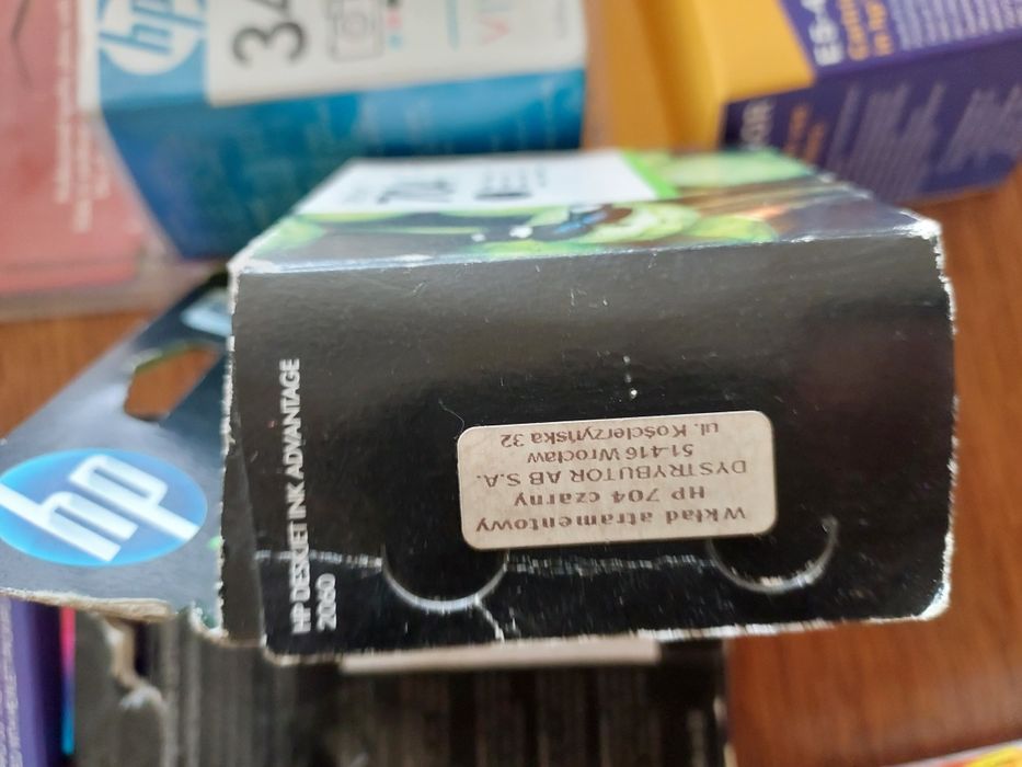 Sprzedam tusze mix do drukarek HP