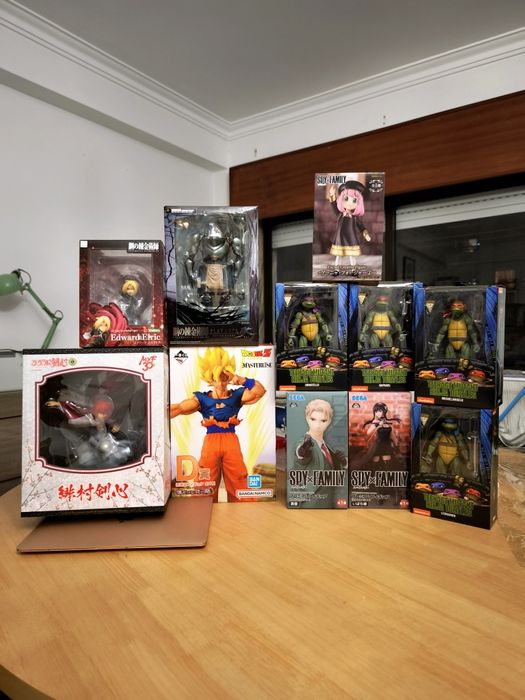 Son Goku rurouni kenshin elric Edward alphonse Anya Forger tmnt