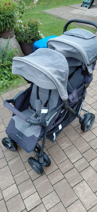 Wózek dziecięcy bliźniaczy fusion