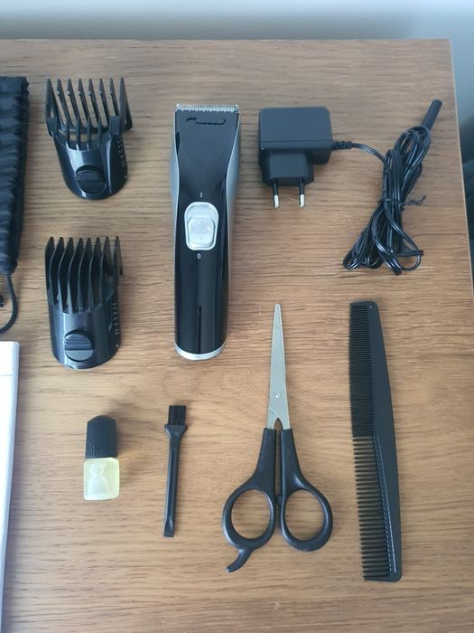 Aparador cabelo e barba silvercrest kit completo