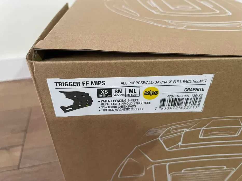 Kask rowerowy Full Face IXS Trigger FF MIPS rozm XS enduro nowy 2.2