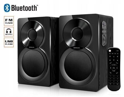Głośniki Real-El S-450 46W Black Bluetooth