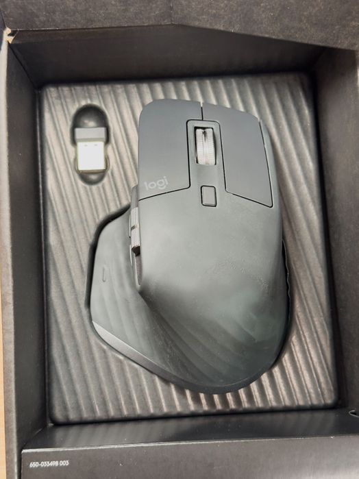 Logitech MX Master 3S Graphite в повному комплекті (ресивер, кабель)