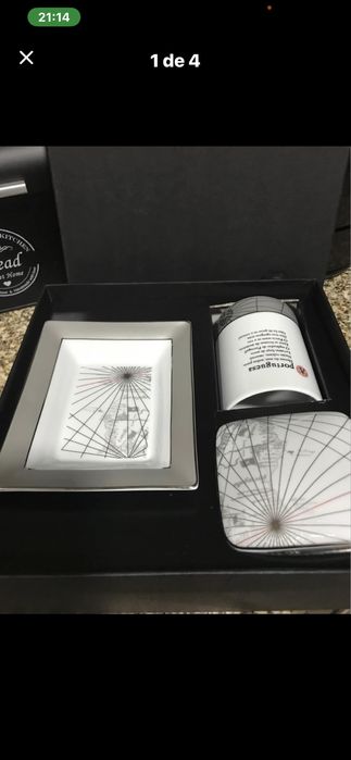 Decoracao Conjunto secretaria porcelana VA