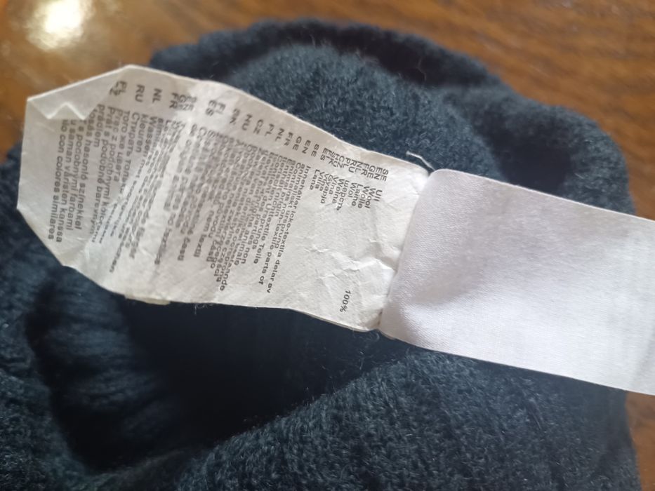 Czapka Fjällräven Byron Hat Thin | 100% Wełna | Stan Bardzo Dobry