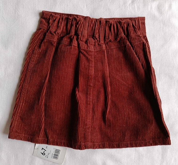 Юбка новая джинсовая Mothercare 110-116 нова вельветова спідниця 122