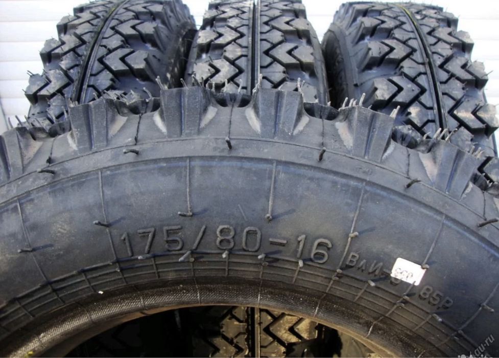 Алтайшина зубатка нові 175/80 R16 ВЛІ-5 шини на ніву тайгу