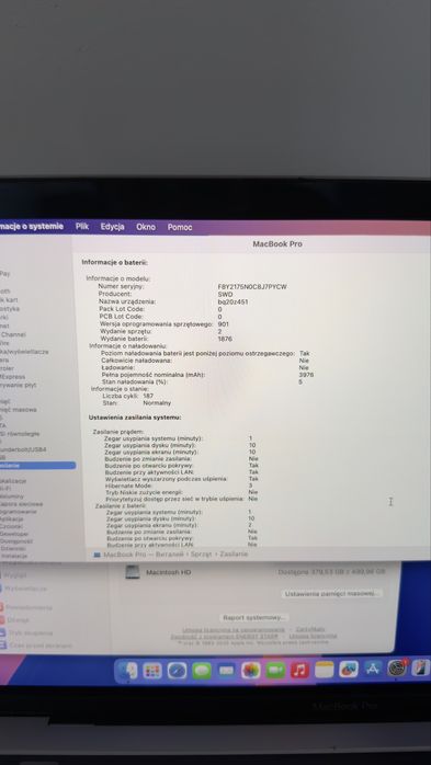 MacBook Pro 2018 13” | 500GB | 8GB