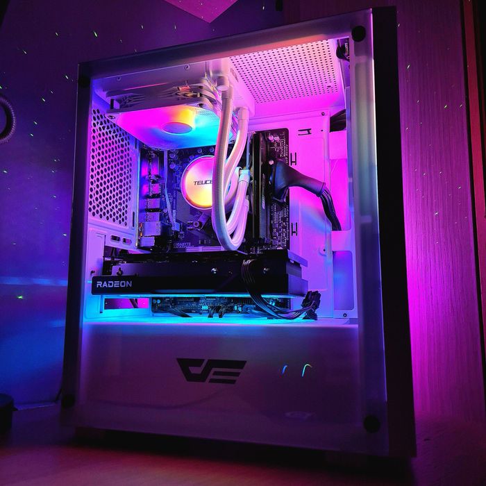 Komputer RX6600XT/RTX3070/R5 5500/Chłodzenie wodne/gamingowy Gwarancja