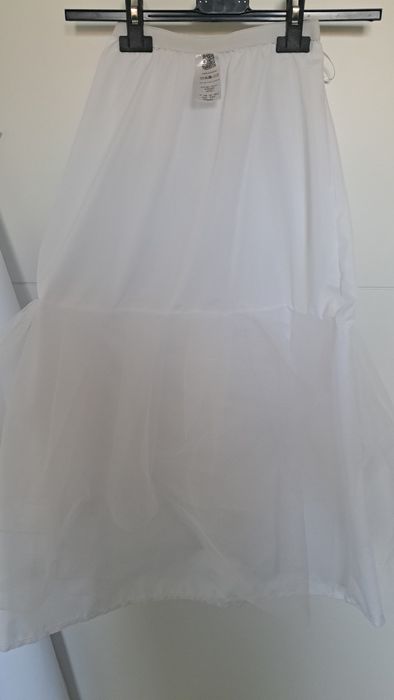 Alba,bolerko, halka r. 146 cm Torebka i rękawiczki