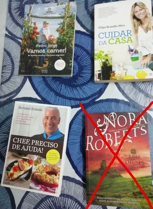 Vários livros, vários preços