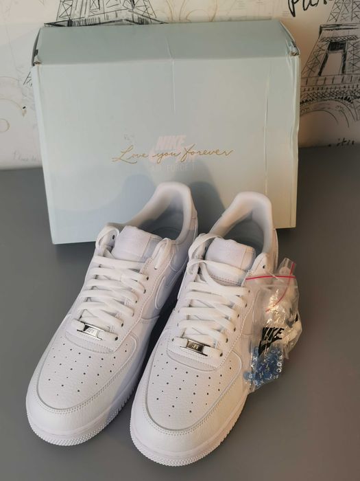Nike Air Force 1 x NOCTA Love You Forever białe EU 44.5 AF1 Drake