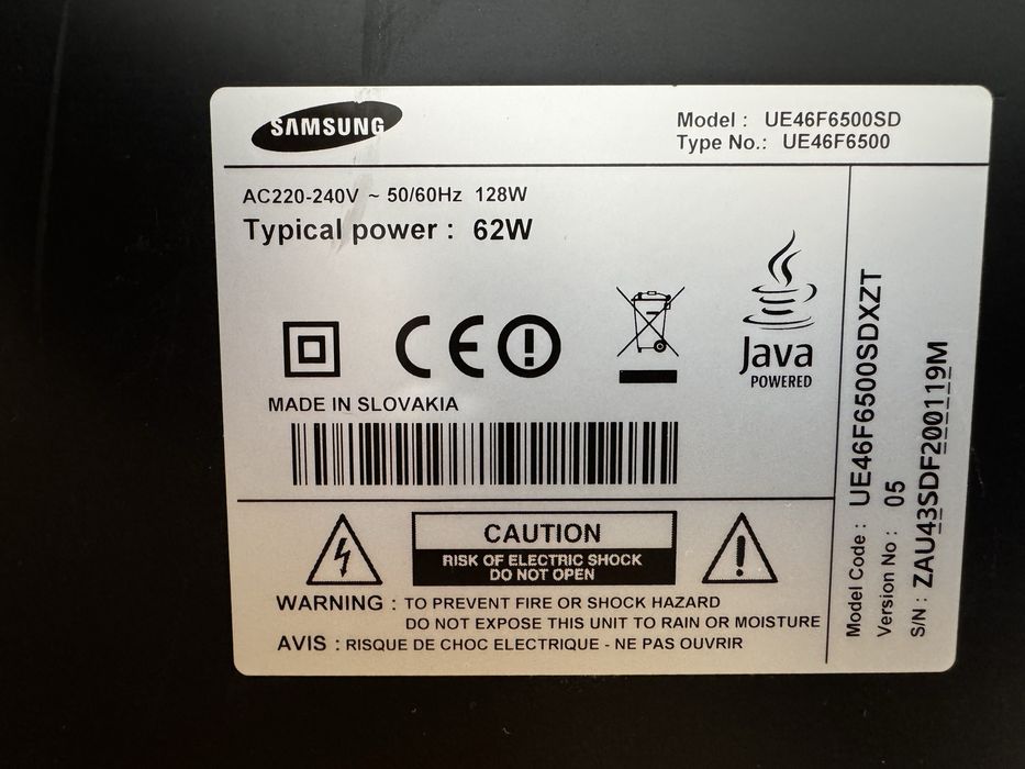 Telewizor Samsung  46 cali