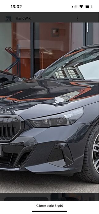 Optica bmw serie 5 G60 I5