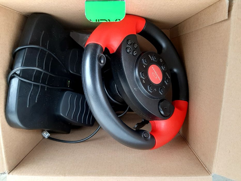 Игровой руль и педали для компьютера ноутбука Сони плей стейшин