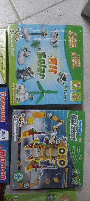 Jogos science4you. Caixas seladas