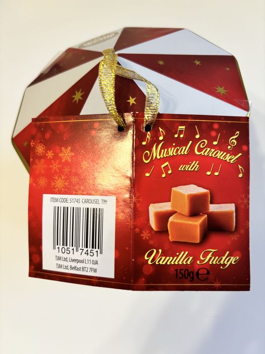Музична карусель з цукерками Англія
