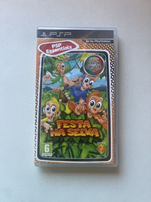 Jogo PSP Festa na Selva Buzz Junior Em Portugues Completo