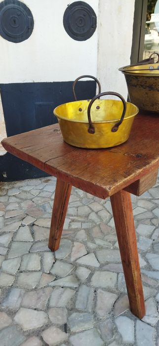 Banca/Mesa rustica em madeira antiga