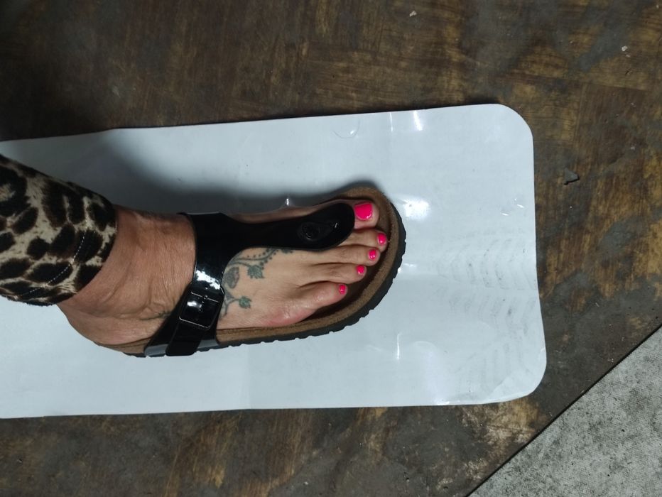 Birkenstock japonki czarne,36