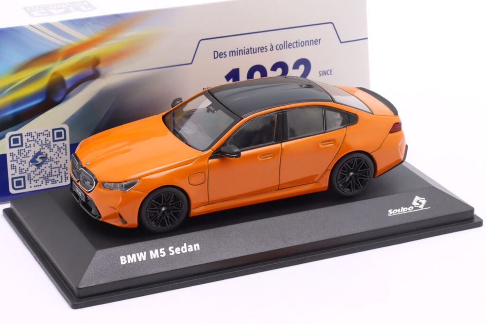 Solido BMW M5 2024 Fire Orange 1/43