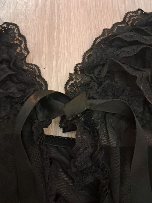 Koronkowa koszulka nocna Obsessive L/ XL
