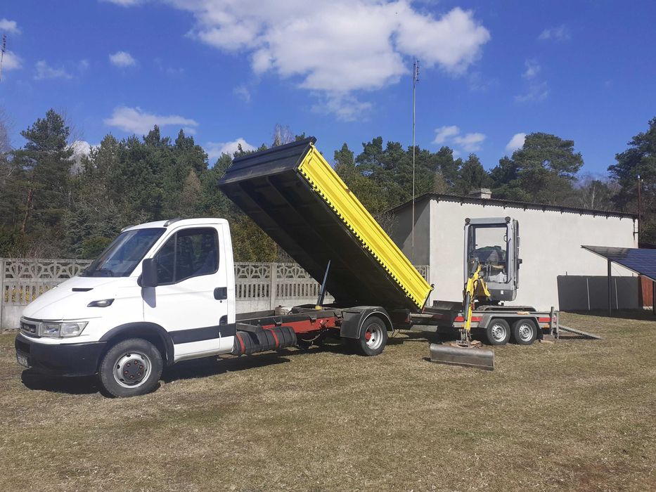 Usługi minikoparek, prace ziemne, wyburzenia