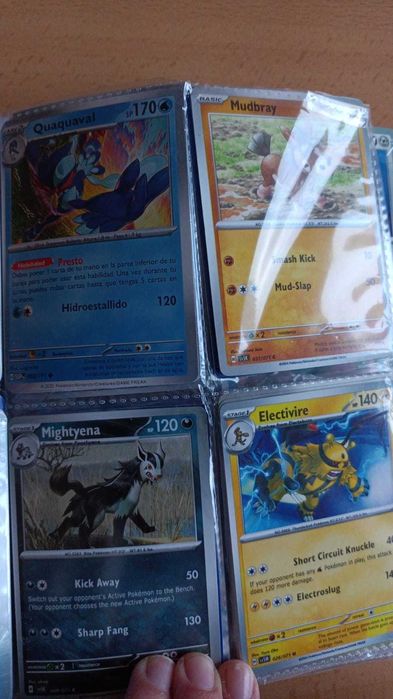 Pokemon - conjunto de cartas