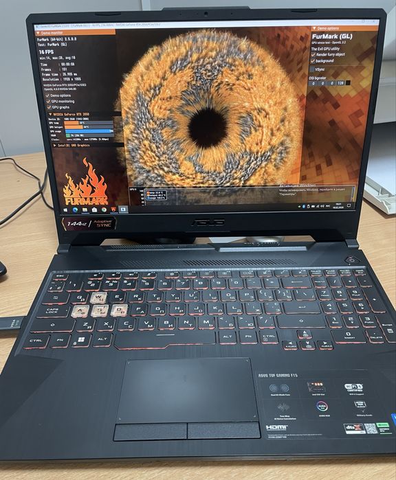 Ноутбук Asus Tuf gaming F15