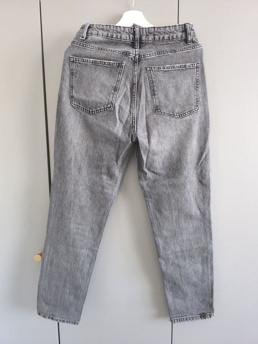 Szare jeansy Zara