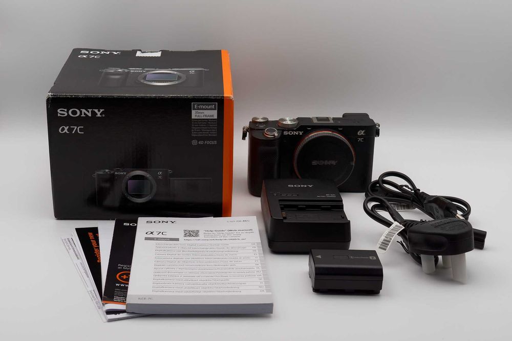 Aparat A7C Sony Alpha 7C ILCE-7C - pełna klatka - na gwarancji - świetny stan