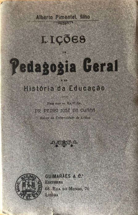 Lições de Pedagogia Geral - Alberto Pimentel filho