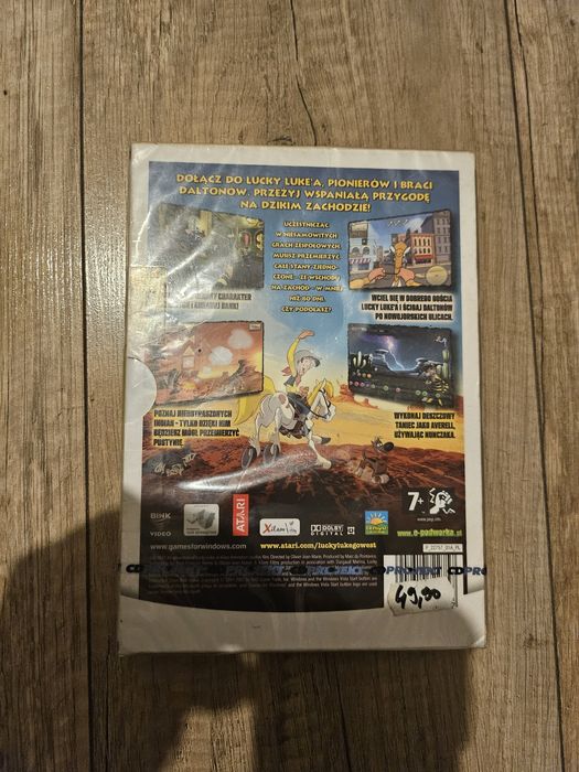 Nowa gra Lucky Luke - Na dzikim zachdzoie gra PC w oryginalnej folii