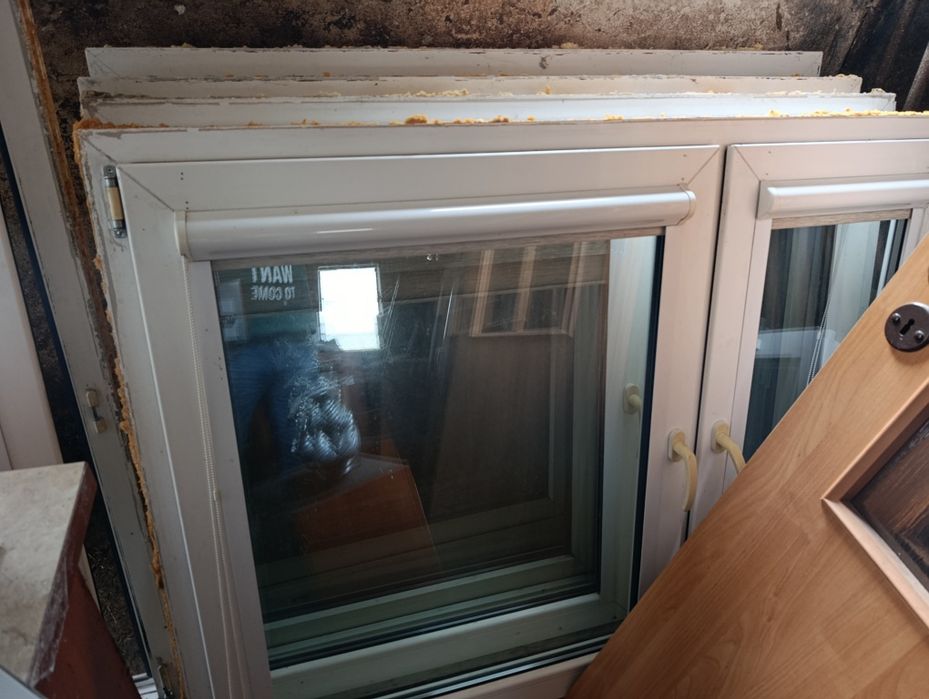 Okna PCV białe 150 x 116