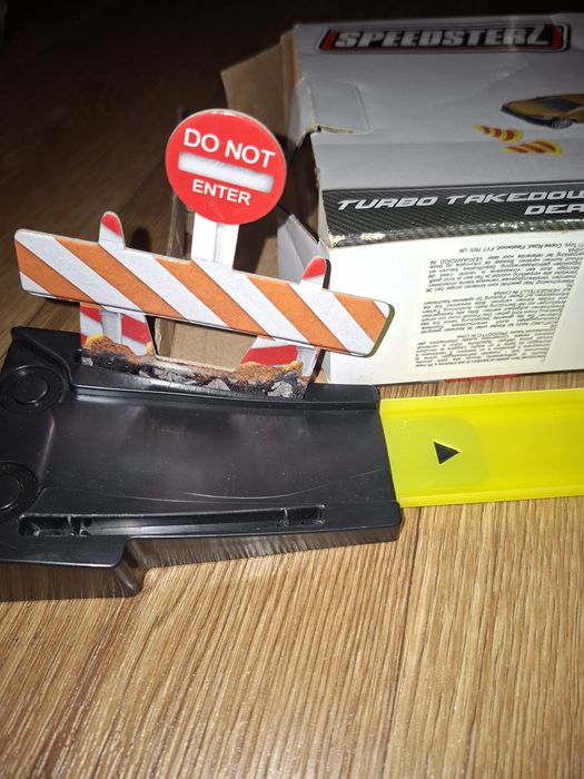 Автотрек для запуску Speedsterz Turbo Takedown дитячий 3  машинок