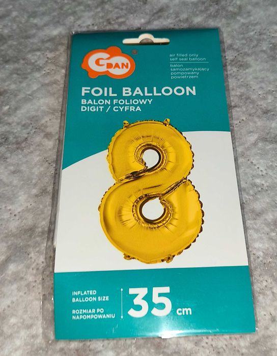 Złoty balon ,,8"