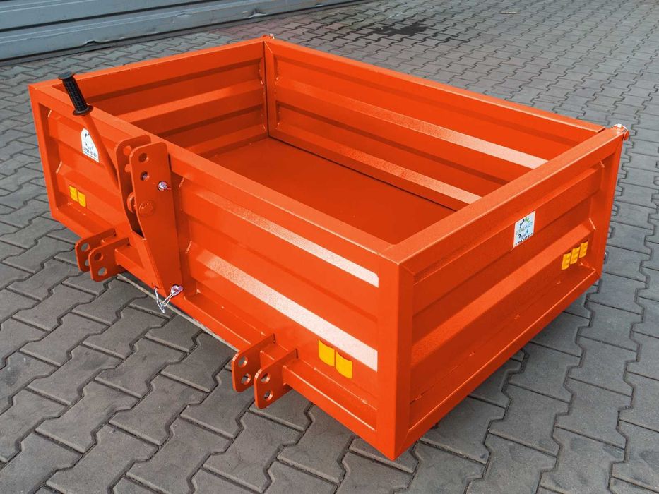 Skrzynia transportowa do traktora (ciągnika) na TUZ z lemieszem