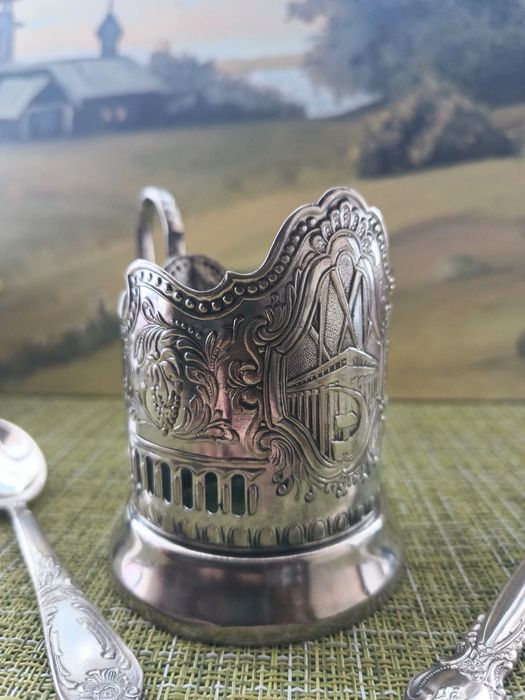Подстаканик СССР 25 сьезд
