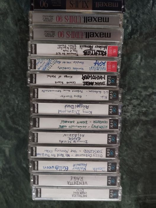 Аудіокасети Maxell XL 2 S 90, UD 2 S 90